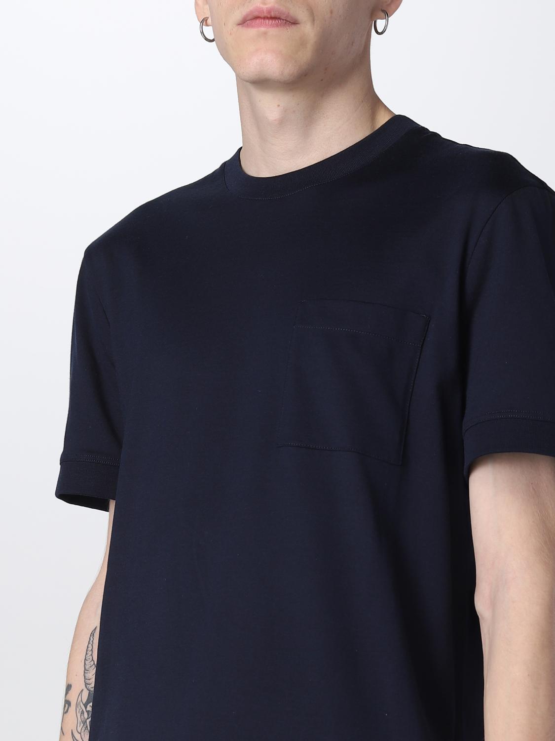 KNT T-SHIRT: T-shirt men Knt, Blue - Img 4