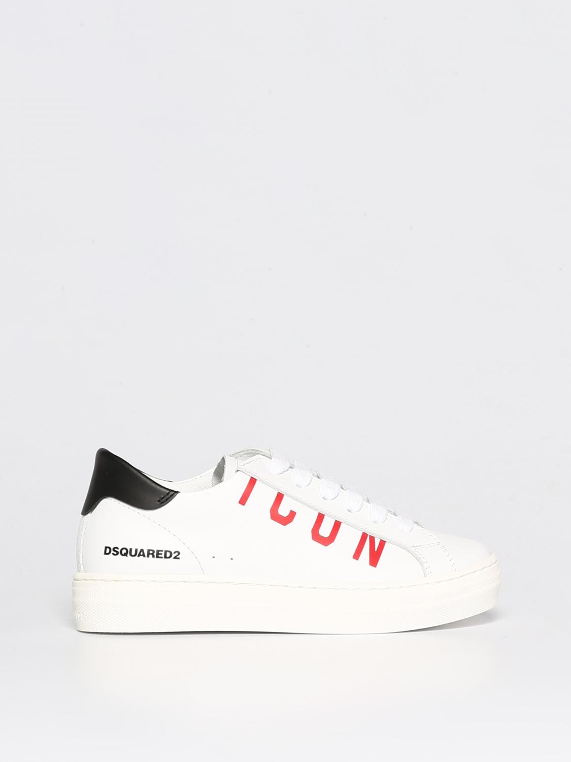 DSQUARED2 SNEAKERS: Shoes kids Dsquared2 Junior, White - Img 1