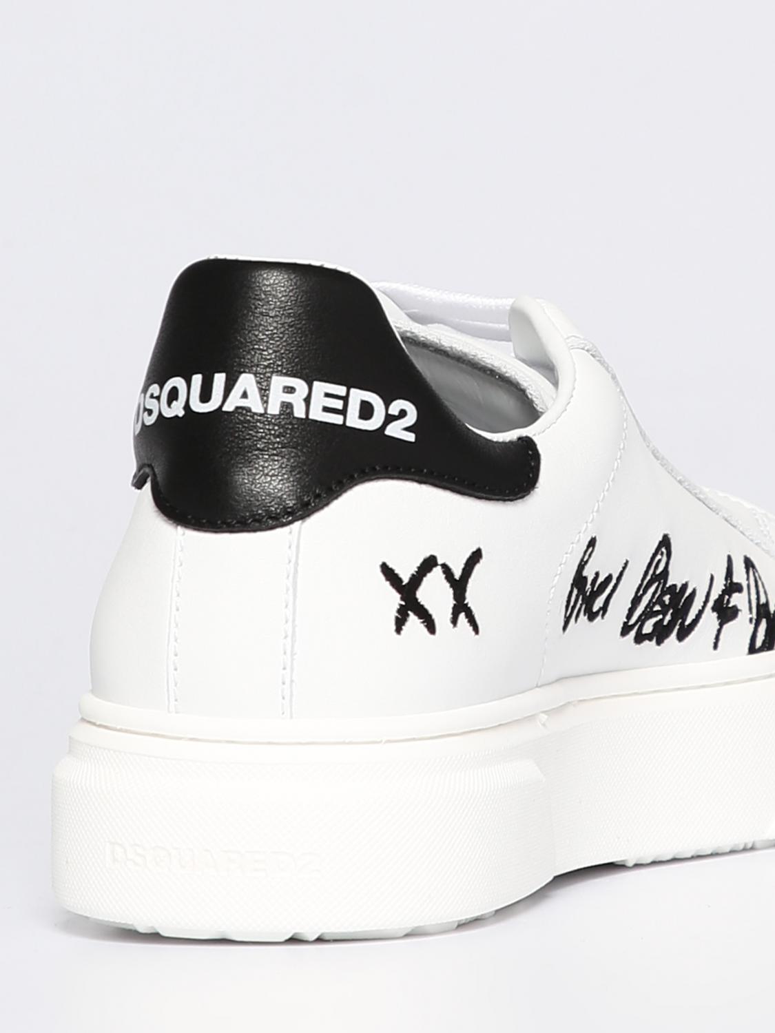 DSQUARED2 BASKETS: Chaussures enfant Dsquared2 Junior, Blanc - Img 3