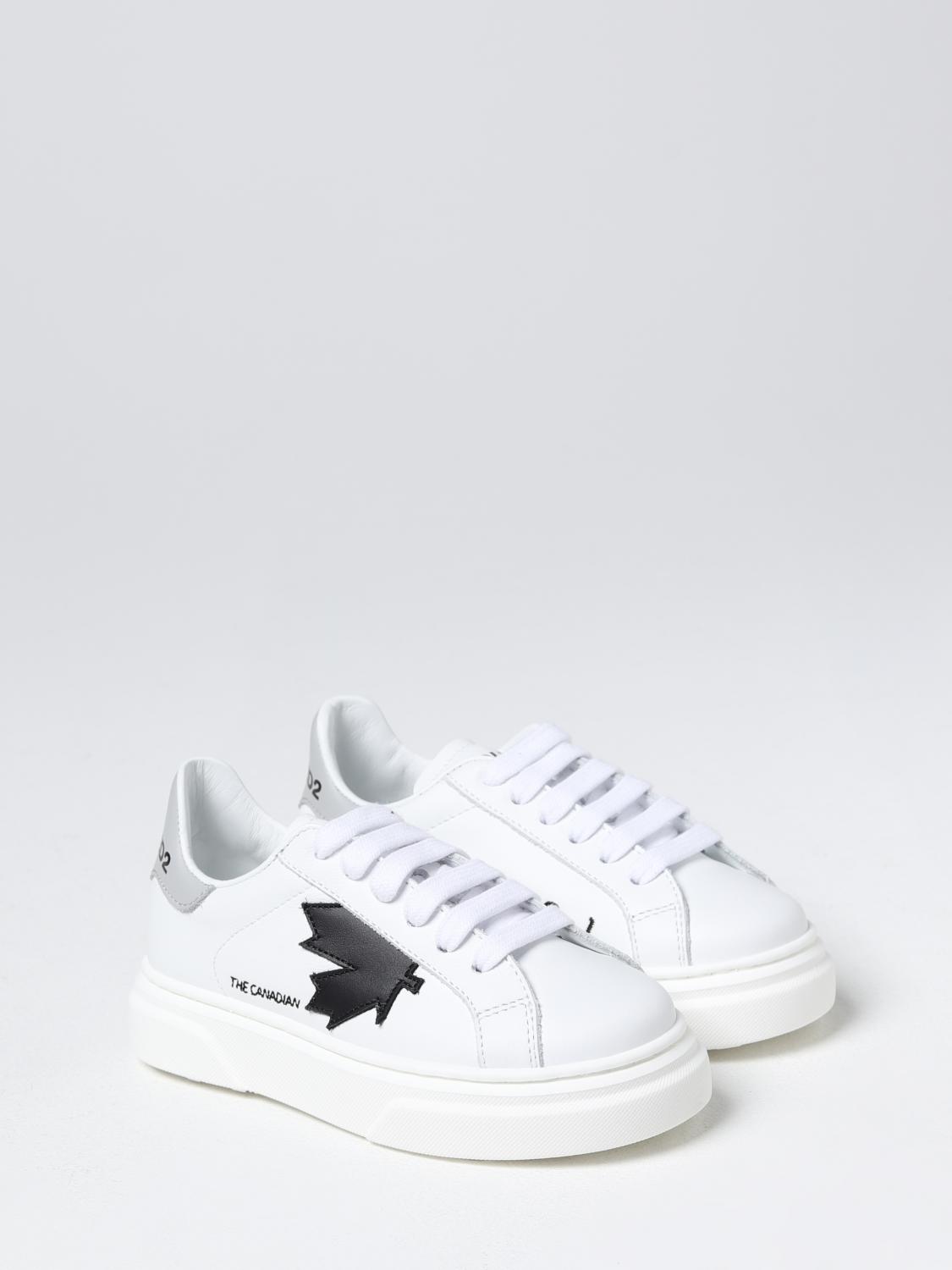DSQUARED2 SNEAKERS: Schuhe kinder Dsquared2 Junior, Weiss 1 - Img 2