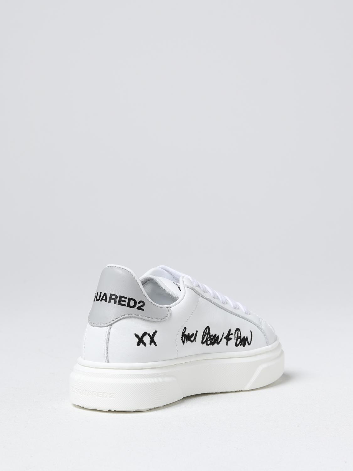 DSQUARED2 SNEAKERS: Schuhe kinder Dsquared2 Junior, Weiss 1 - Img 3