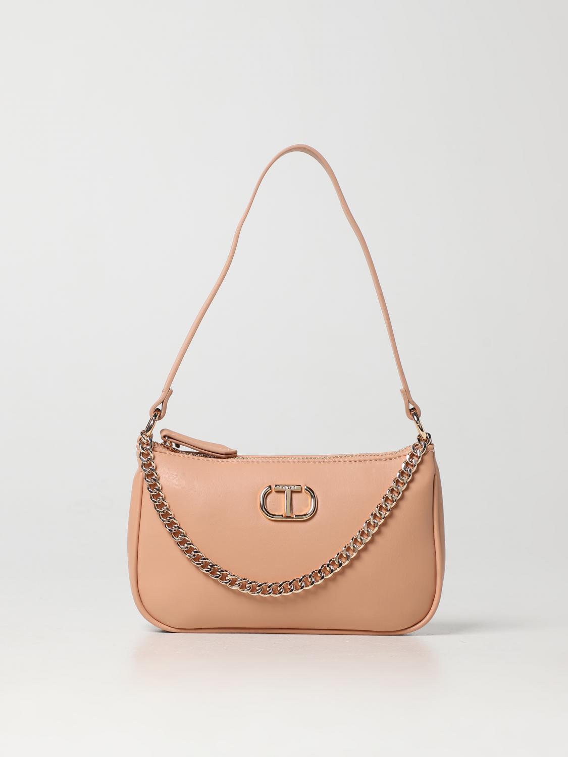 TWINSET BORSA MINI: Borsa Twinset in pelle sintetica, Rosa - Img 1