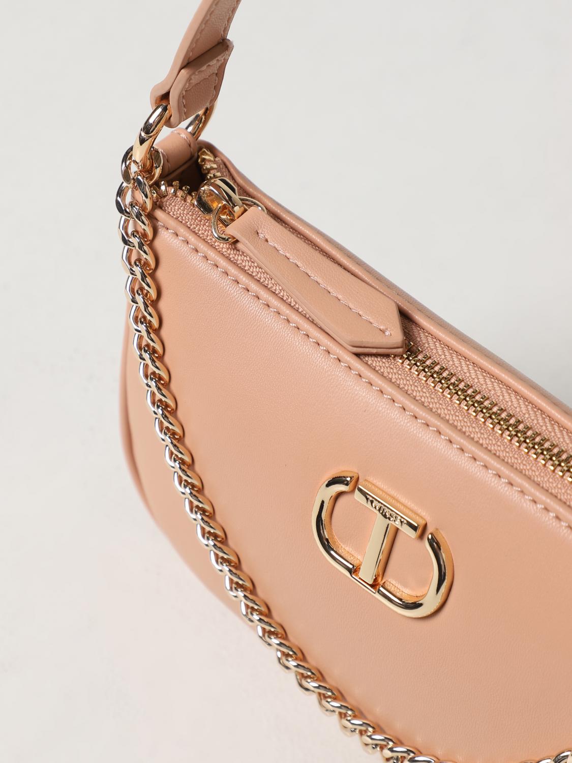 TWINSET BORSA MINI: Borsa Twinset in pelle sintetica, Rosa - Img 3