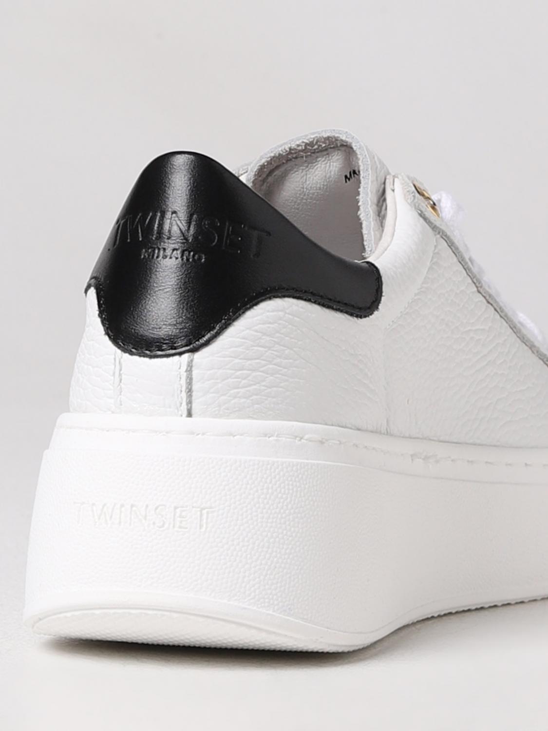 TWINSET SNEAKERS: Schuhe damen Twinset, Weiss 2 - Img 3