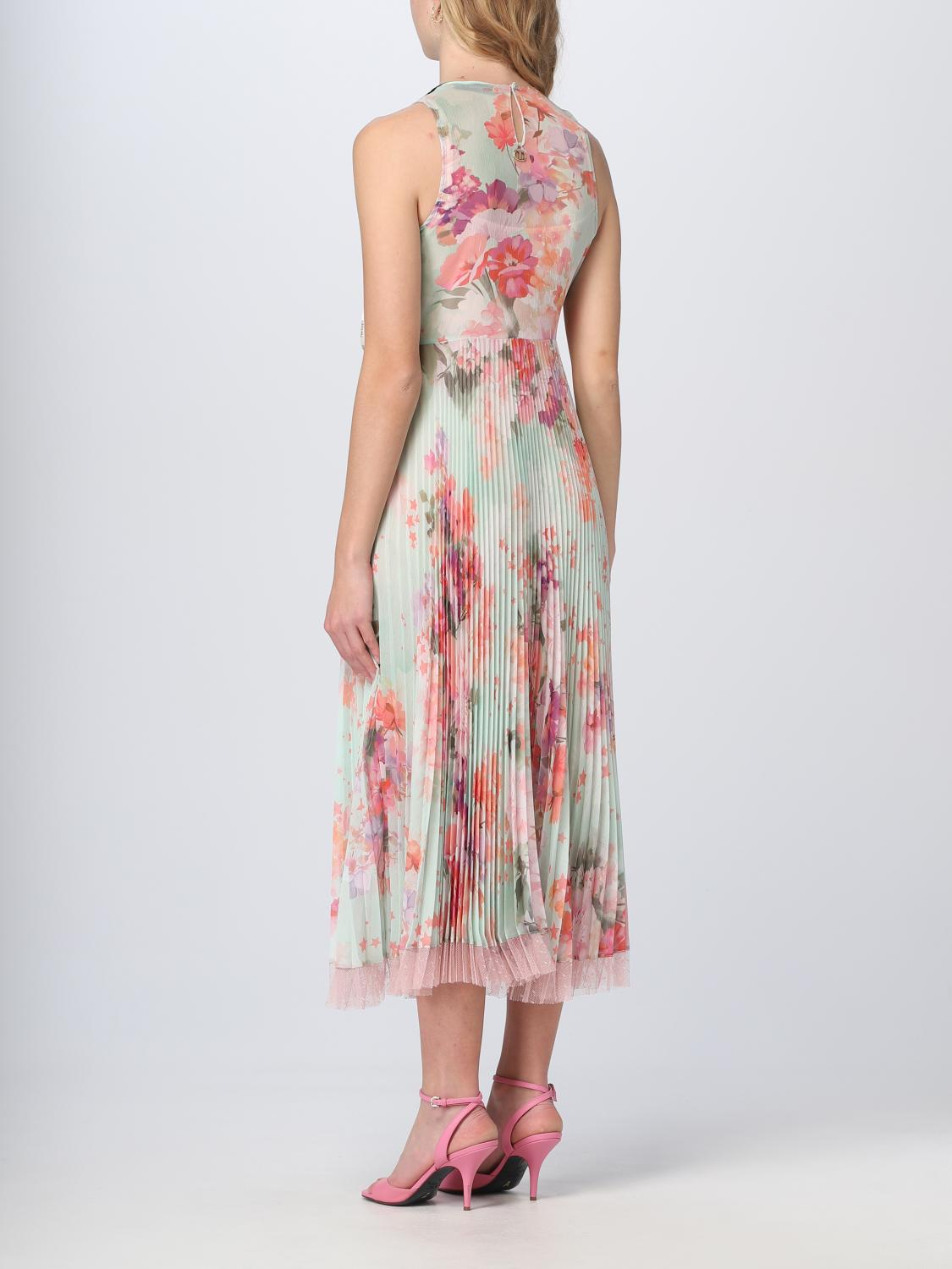 TWINSET ABITO: Abito Twinset in creppone, Menta - Img 2