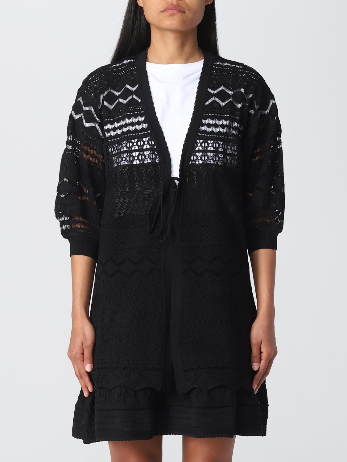 TWINSET STRICKJACKE: Pullover damen Twinset, Schwarz - Img 1