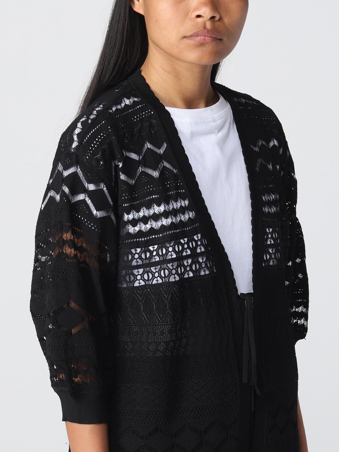 TWINSET STRICKJACKE: Pullover damen Twinset, Schwarz - Img 3