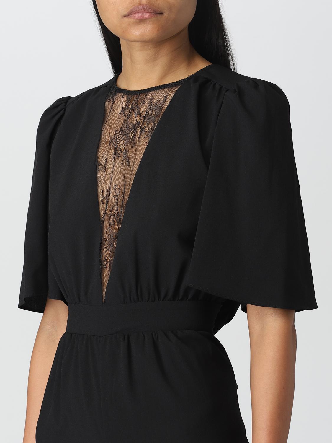 TWINSET MONO: Vestido mujer Twinset, Negro - Img 3