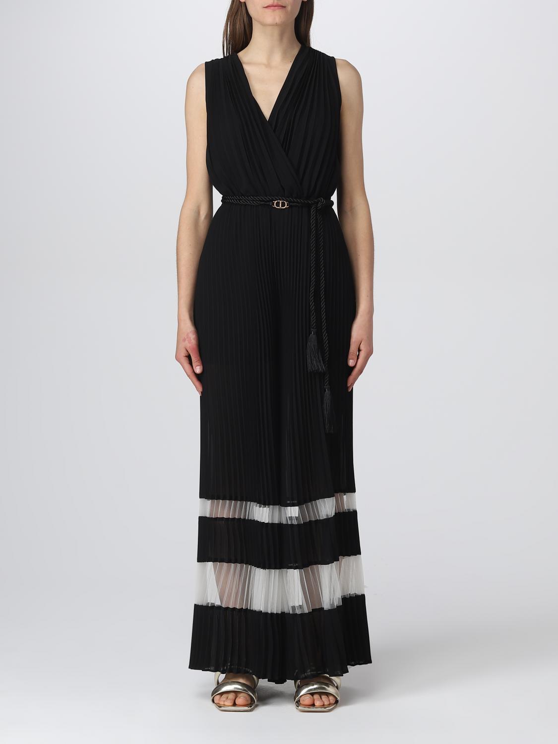TWINSET MONO: Vestido mujer Twinset, Negro - Img 1