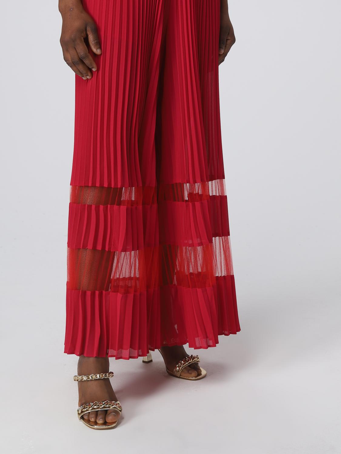 TWINSET MONO: Vestido mujer Twinset, Fucsia - Img 3