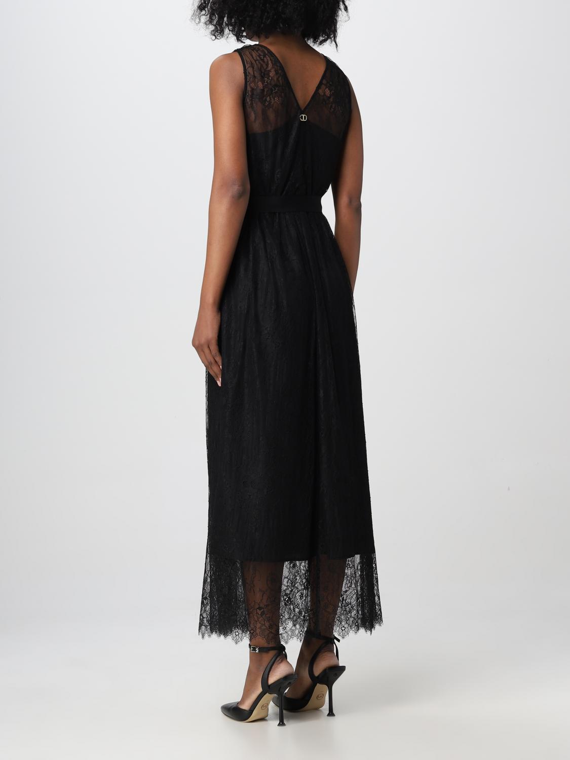 TWINSET KLEID: Kleid damen Twinset, Schwarz - Img 2
