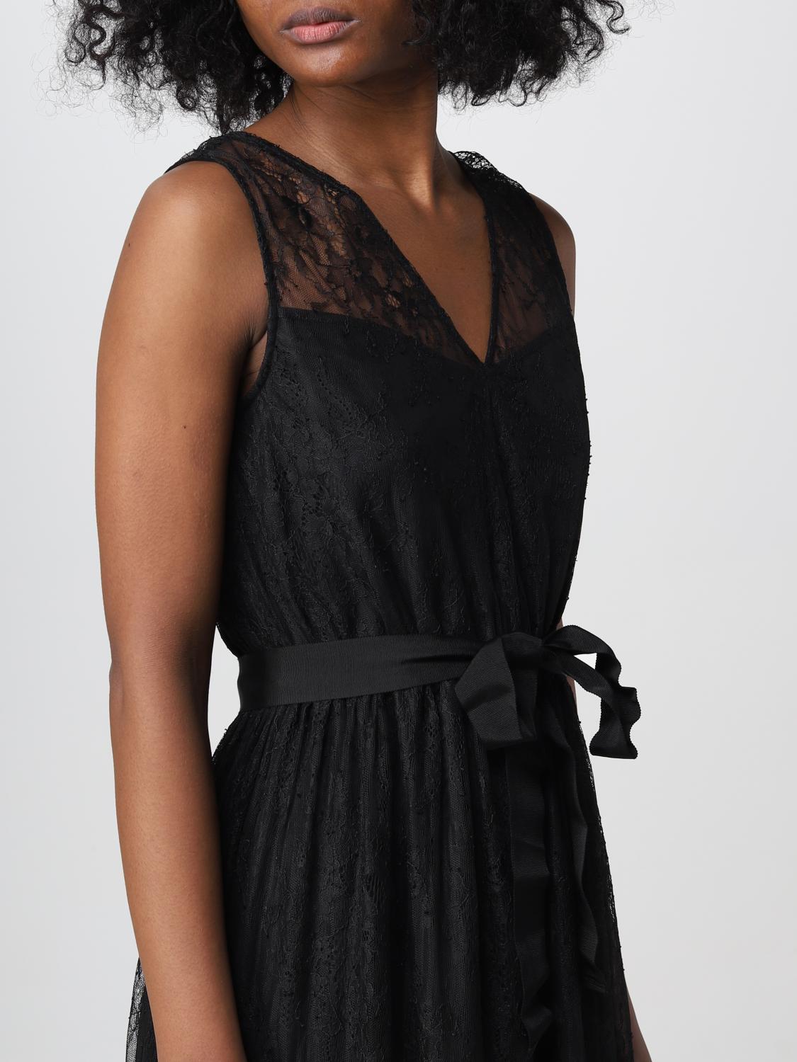 TWINSET KLEID: Kleid damen Twinset, Schwarz - Img 3