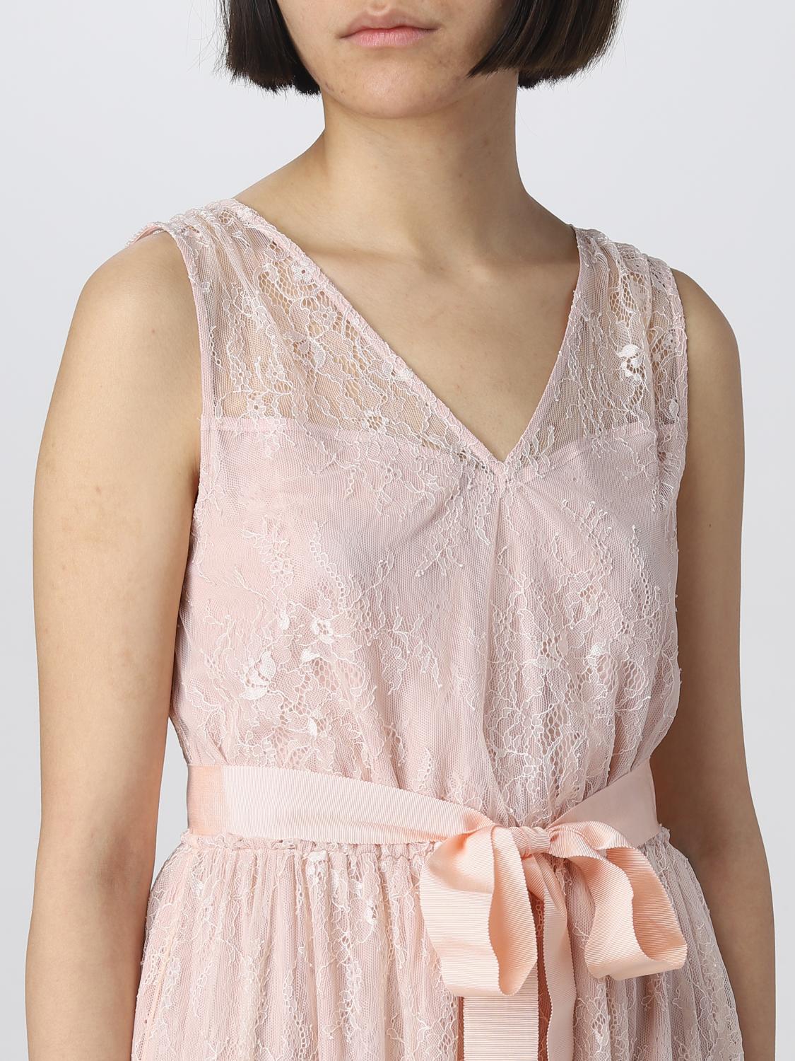 TWINSET VESTIDO: Vestido mujer Twinset, Rosa - Img 3