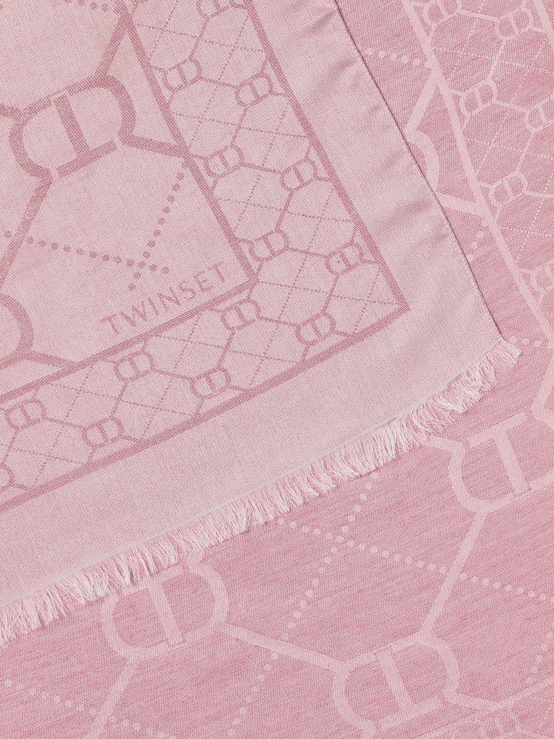 TWINSET BUFANDA: Fular mujer Twinset, Fucsia - Img 3