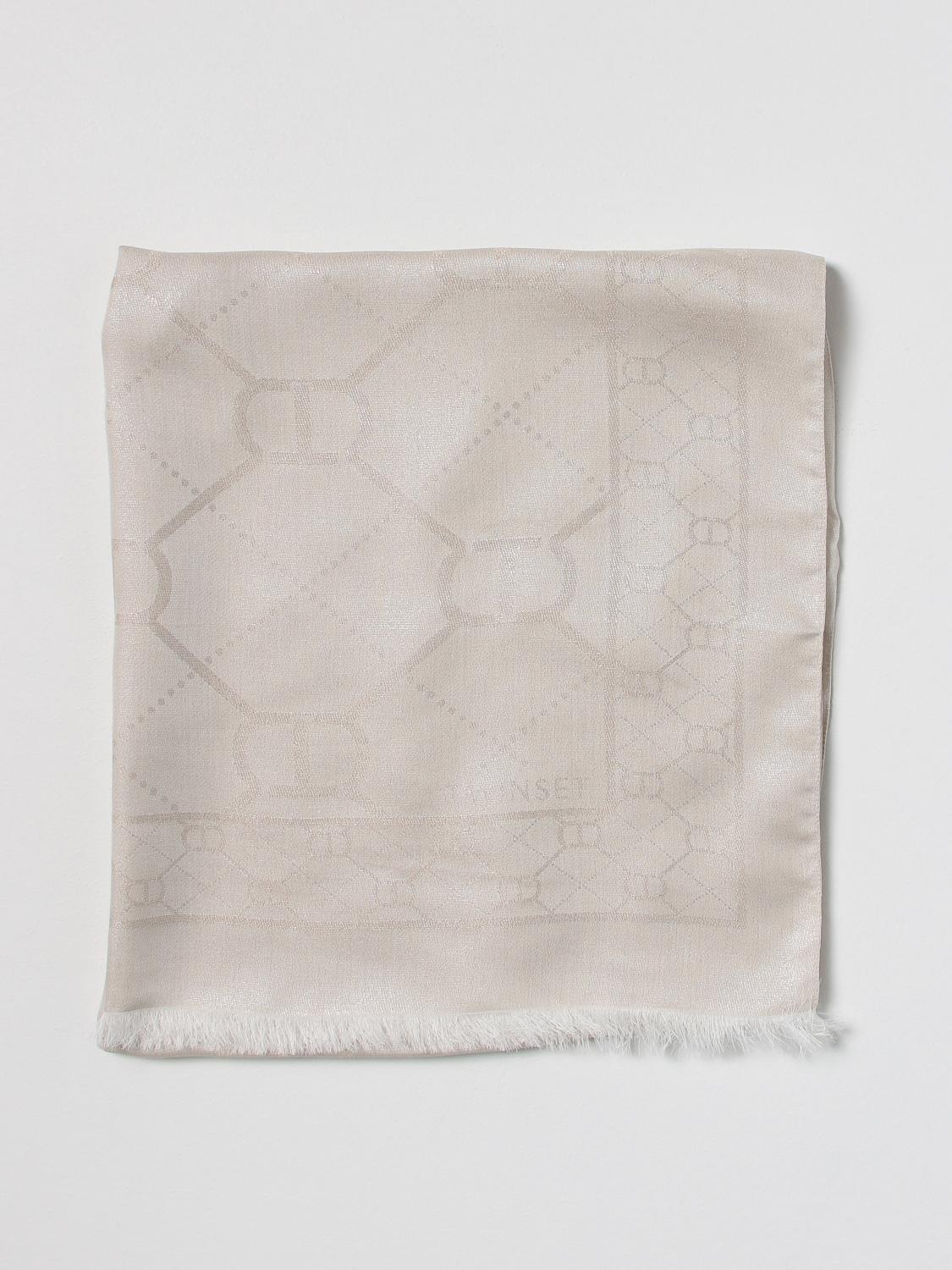 TWINSET BUFANDA: Fular mujer Twinset, Beige - Img 1