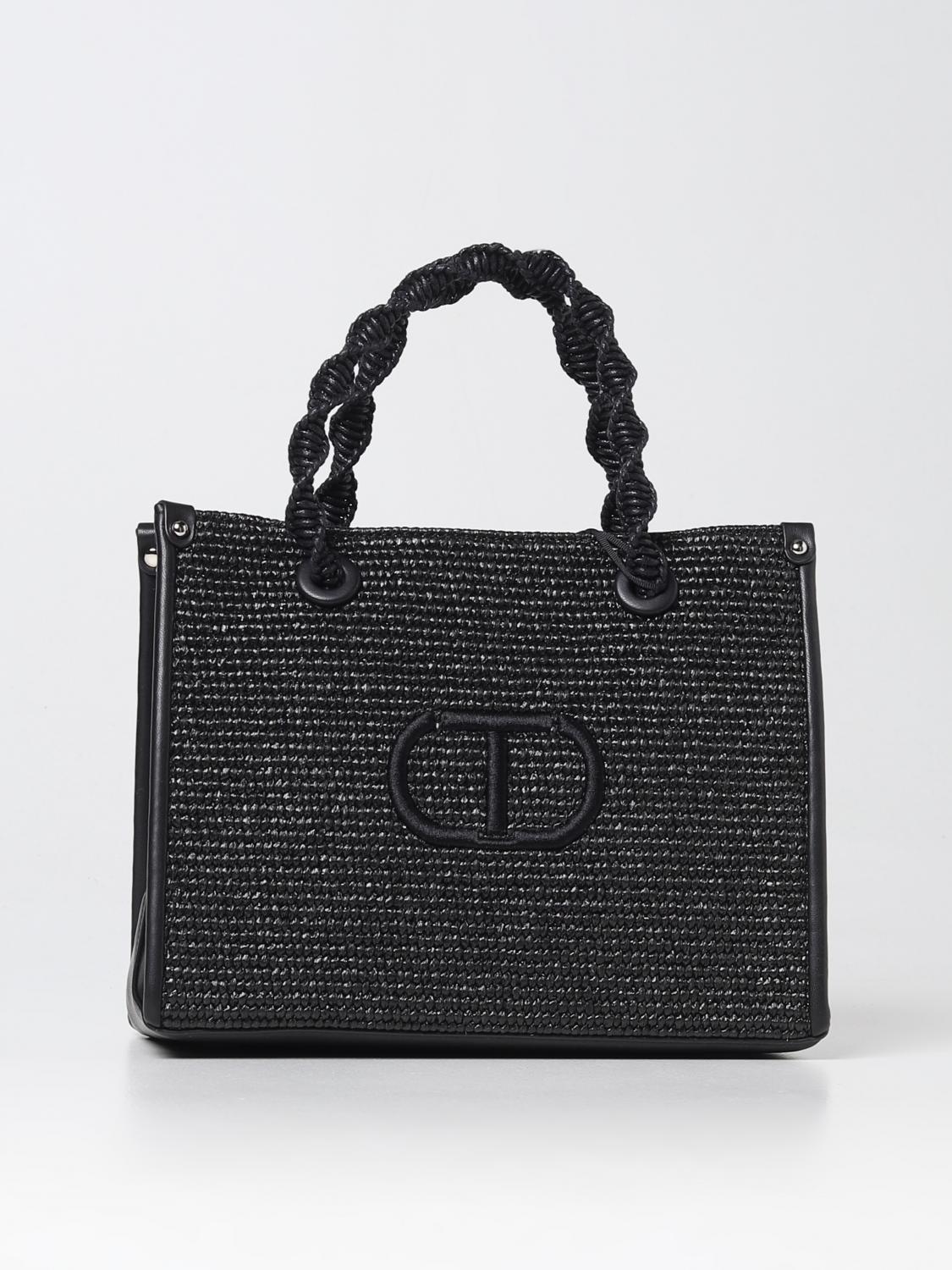 TWINSET ハンドバッグ: ショルダーバッグ レディース Twinset, ブラック - Img 1