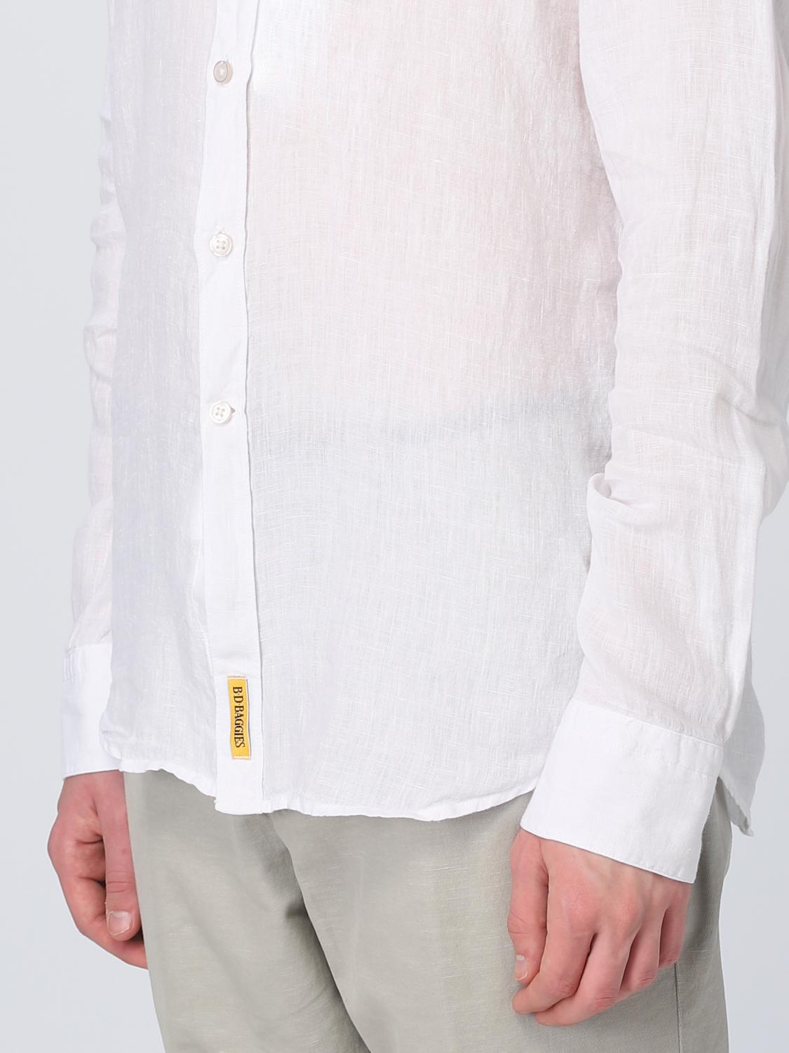 B.D BAGGIES SHIRT: Shirt men Bd Baggies, White - Img 3