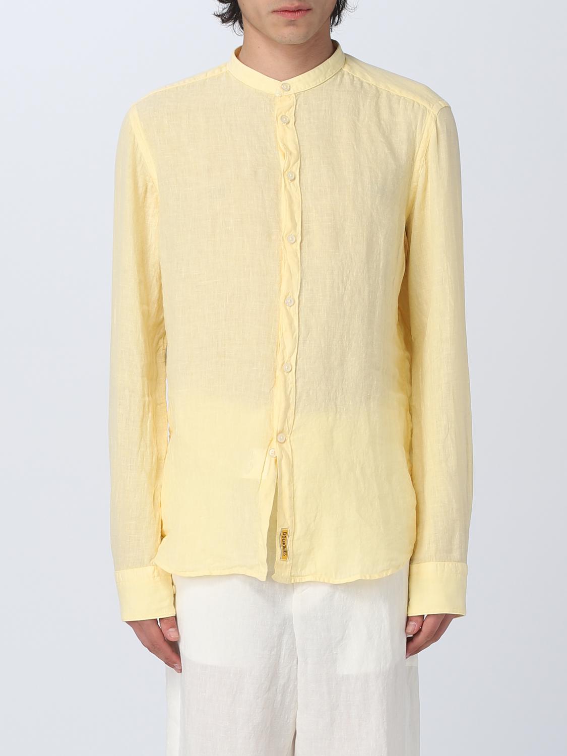 B.D BAGGIES CAMICIA: Camicia uomo Bd Baggies, Giallo - Img 1
