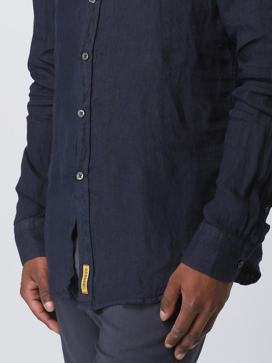 B.D BAGGIES CAMICIA: Camicia uomo Bd Baggies, Blue - Img 3