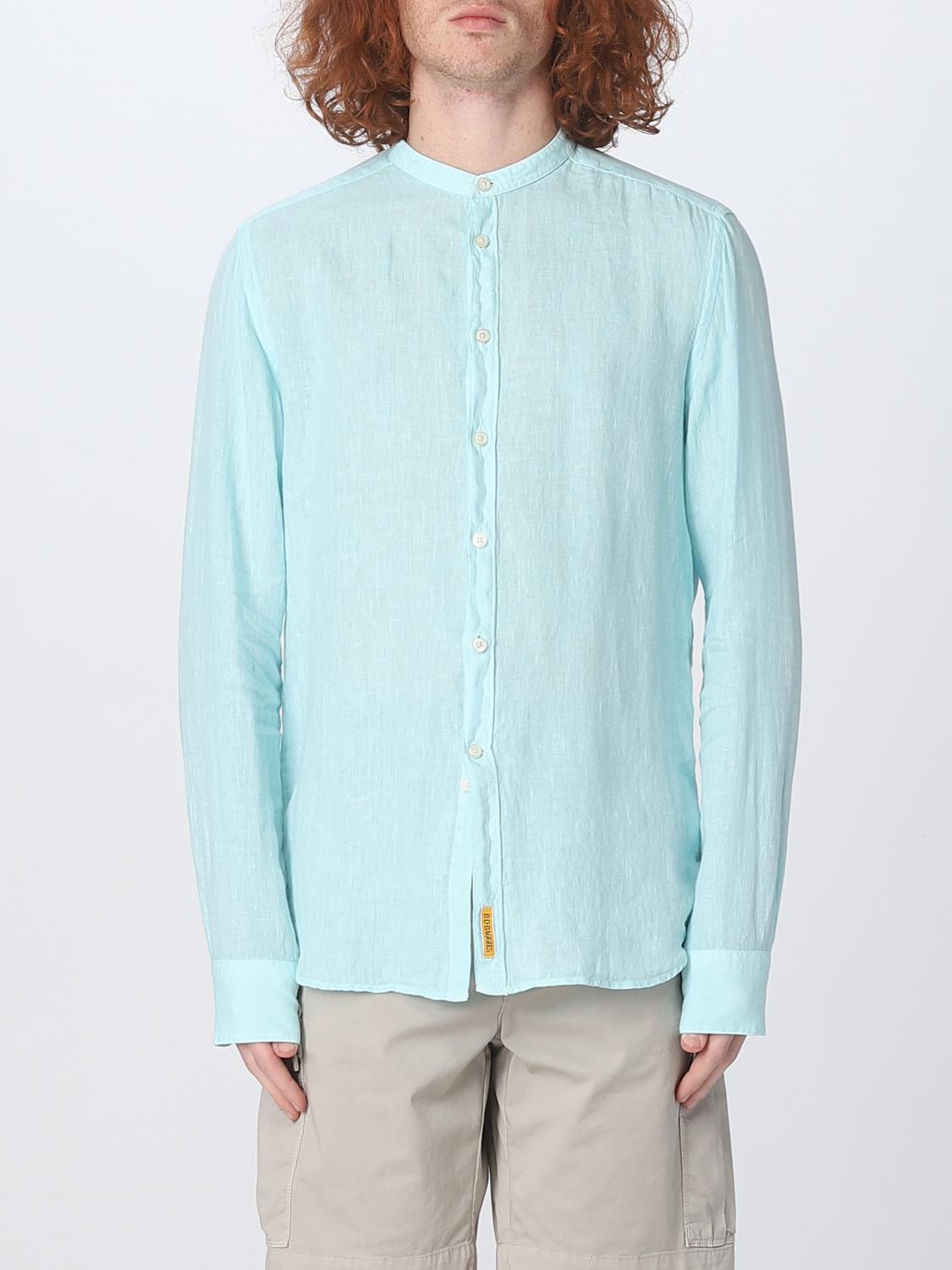 B.D BAGGIES シャツ: シャツ メンズ Bd Baggies, ウォーター - Img 1