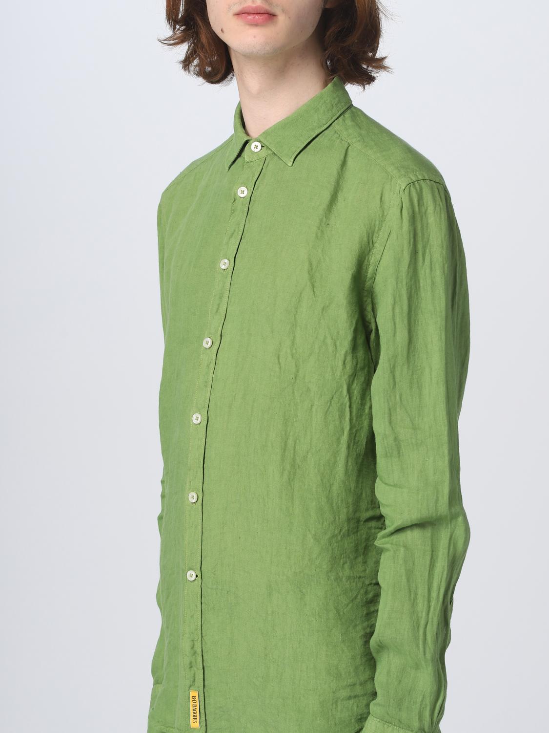 B.D BAGGIES CAMICIA: Camicia uomo Bd Baggies, Verde - Img 3