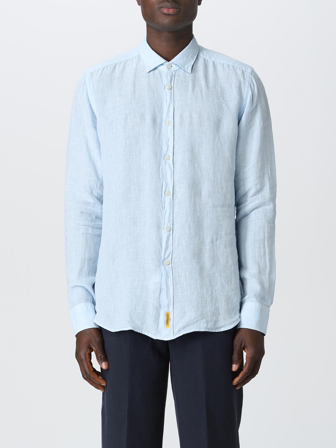 B.D BAGGIES CAMICIA: Camicia uomo Bd Baggies, Celeste - Img 1