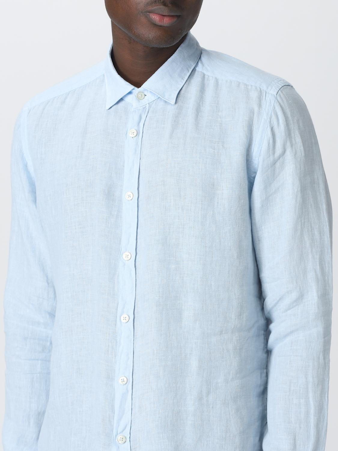 B.D BAGGIES CAMICIA: Camicia uomo Bd Baggies, Celeste - Img 3