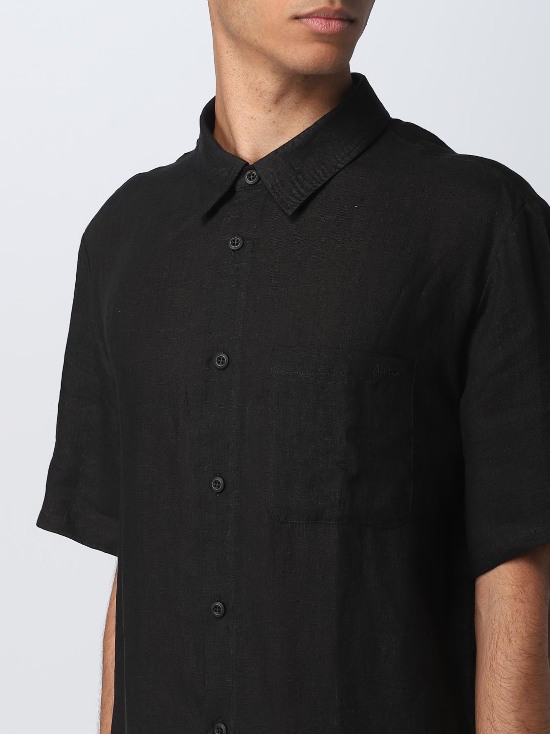 A.P.C. 셔츠: 셔츠 남성 A.P.C., 블랙 - Img 3