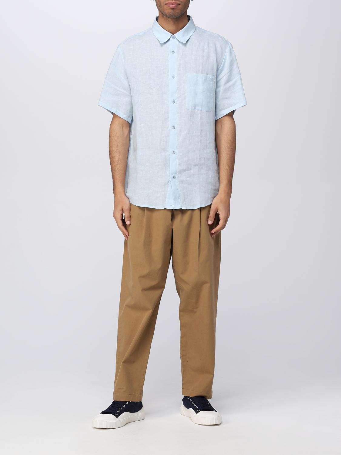 A.P.C. SHIRT: Shirt men A.P.C., Gnawed Blue - Img 2