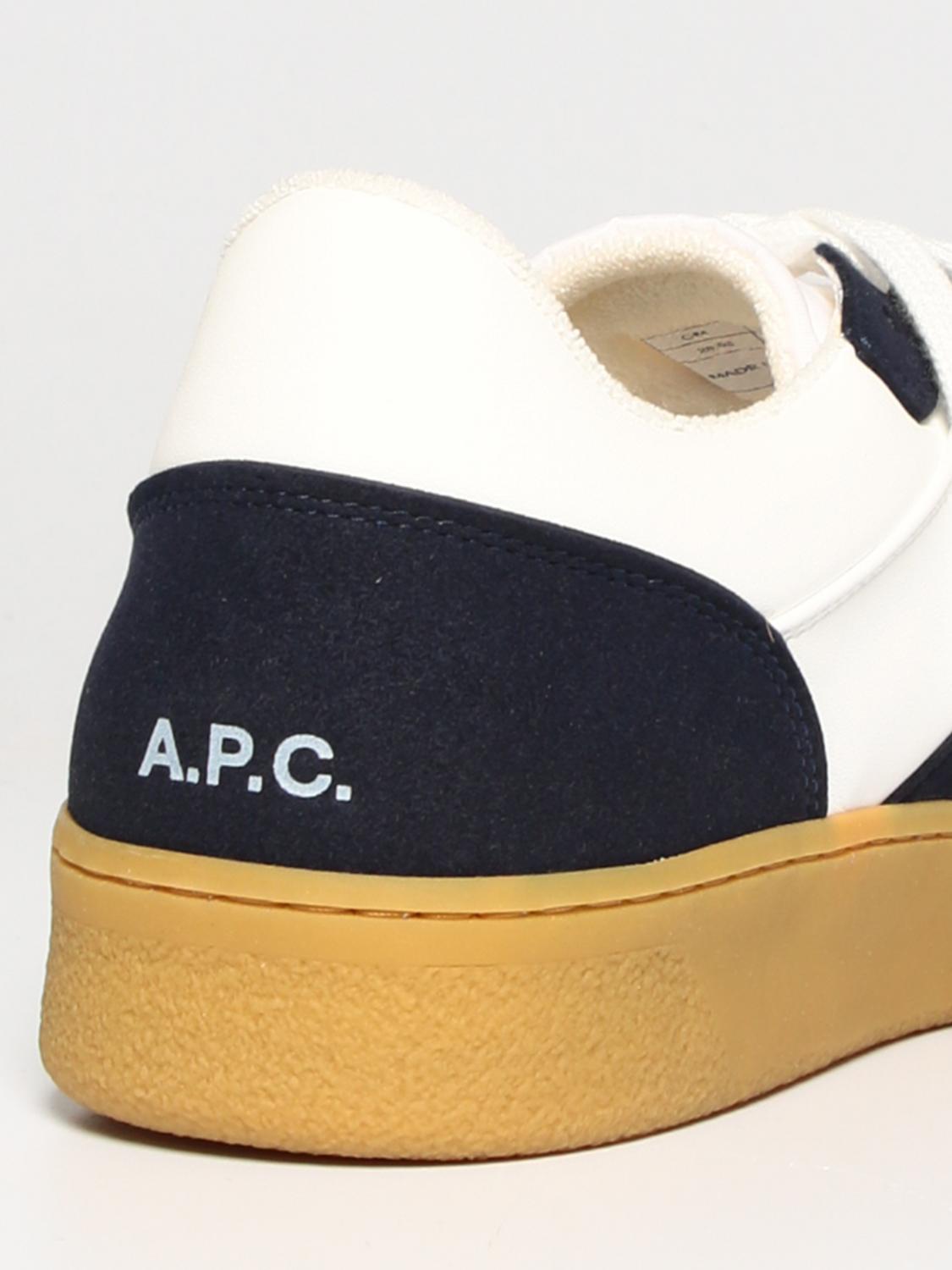 A.P.C. SNEAKERS: Sneakers men A.P.C., Blue - Img 3