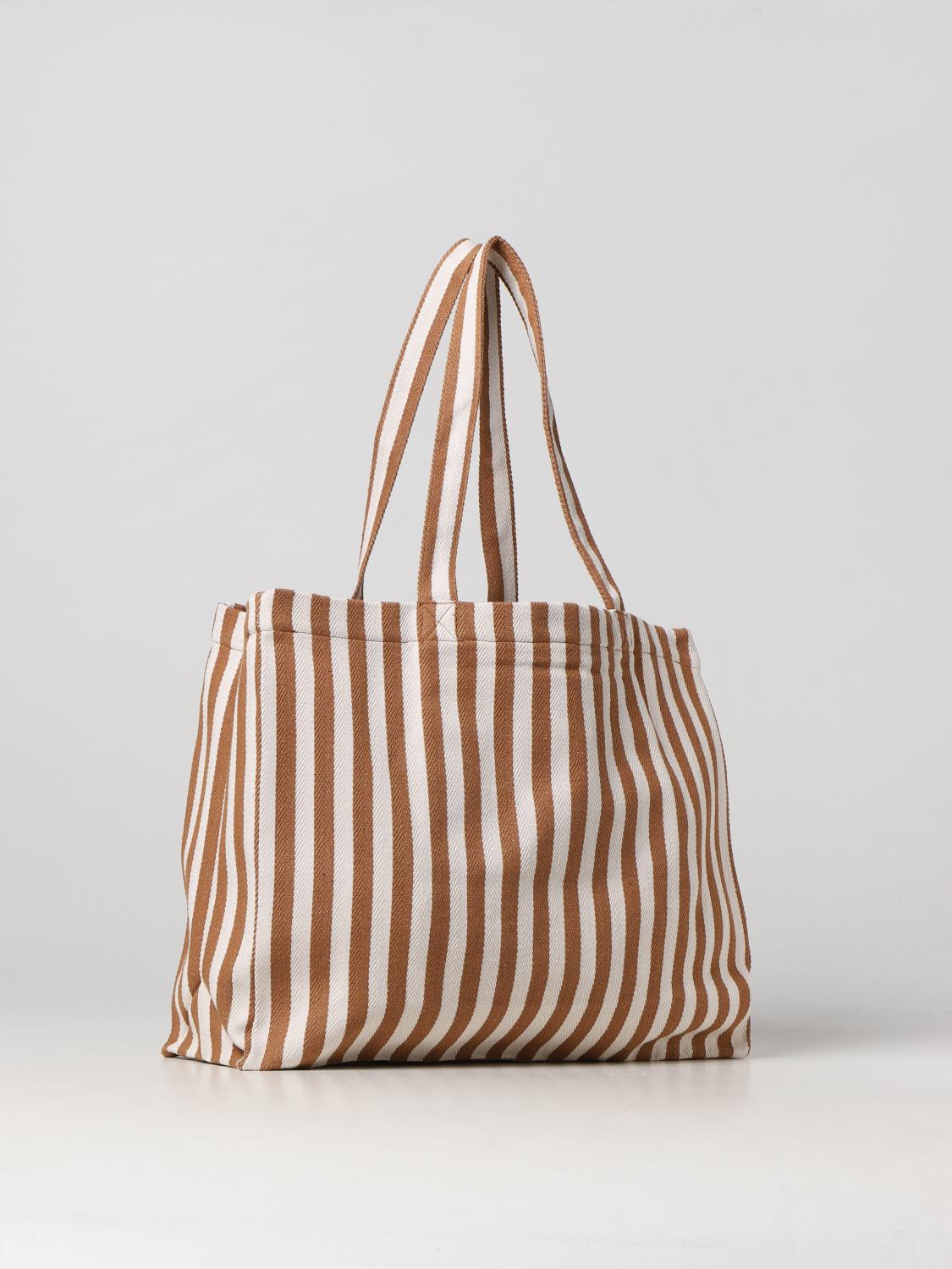A.P.C. BORSA TOTE: Borsa Diane A.P.C. in canvas, Marrone - Img 2