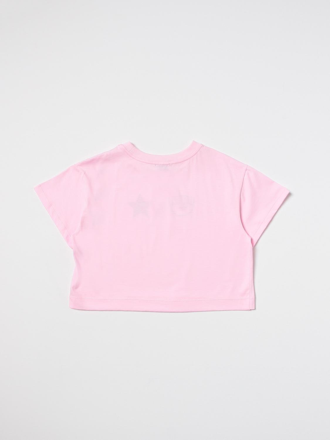CHIARA FERRAGNI CAMISETA: Camisetas niños Chiara Ferragni, Rosa - Img 2