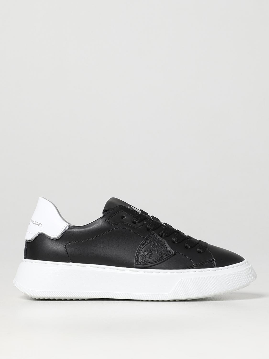PHILIPPE MODEL SNEAKERS: Sneakers damen Philippe Model, Schwarz - Img 1