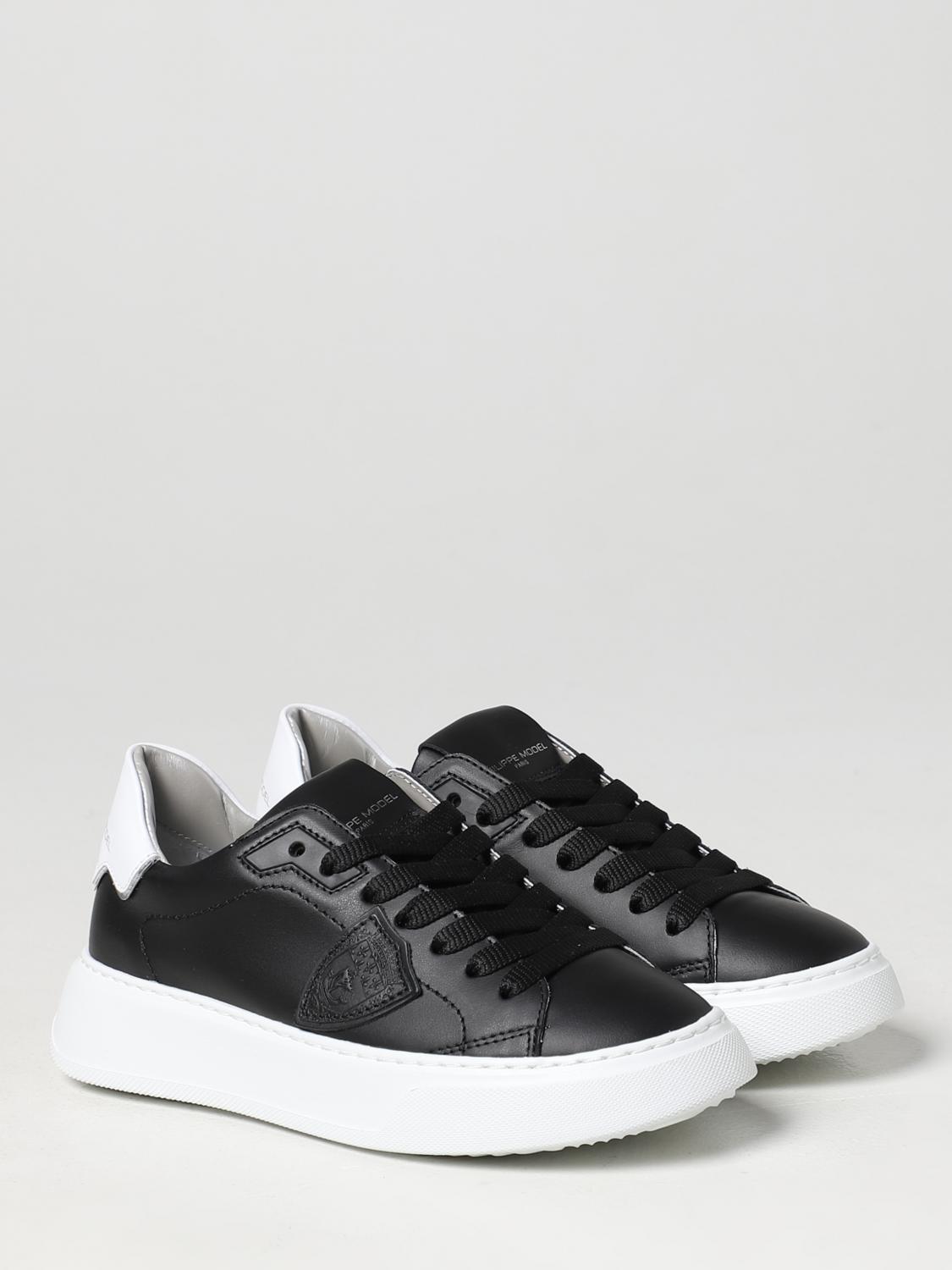PHILIPPE MODEL SNEAKERS: Sneakers damen Philippe Model, Schwarz - Img 2