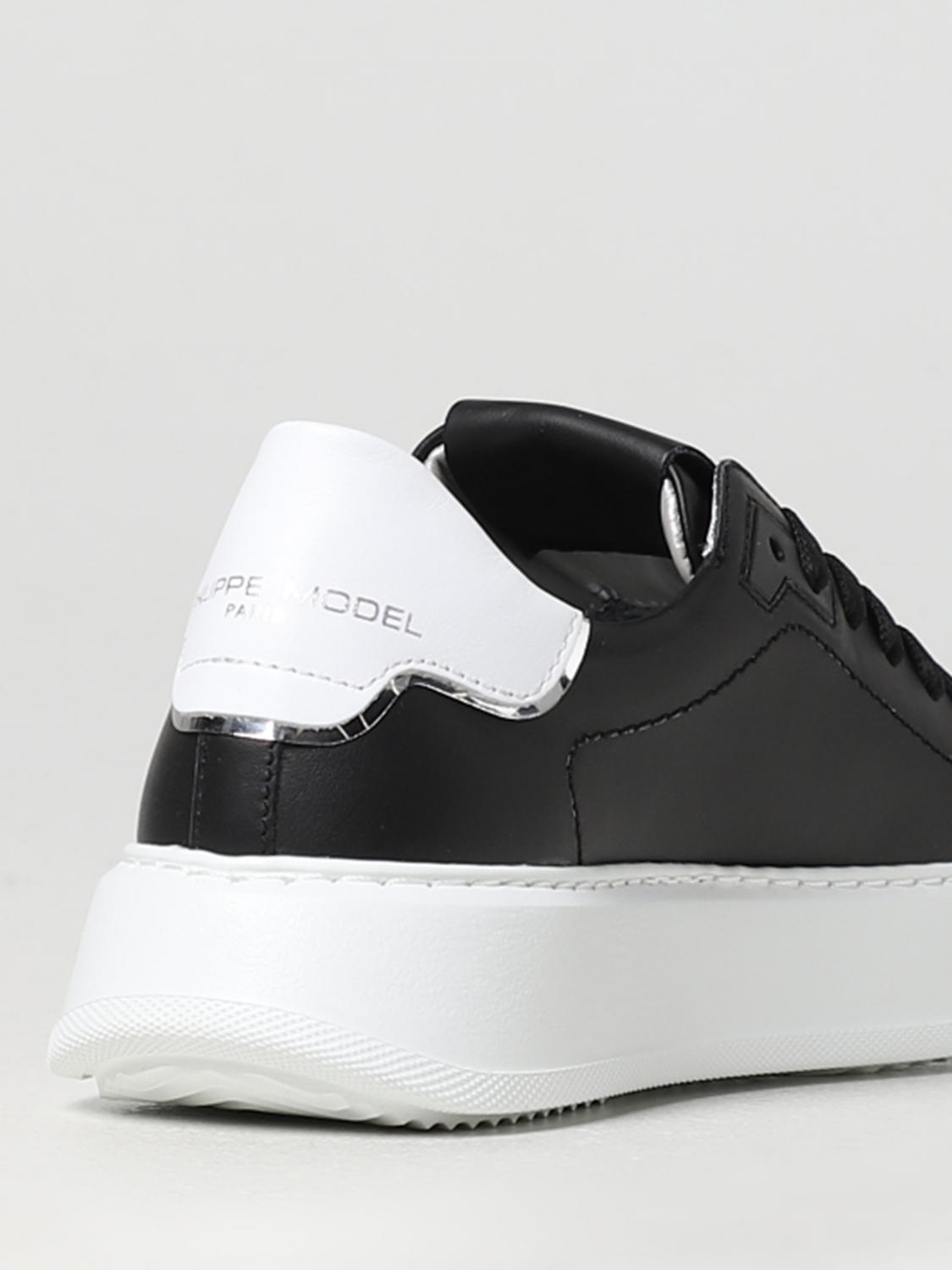 PHILIPPE MODEL SNEAKERS: Sneakers damen Philippe Model, Schwarz - Img 3