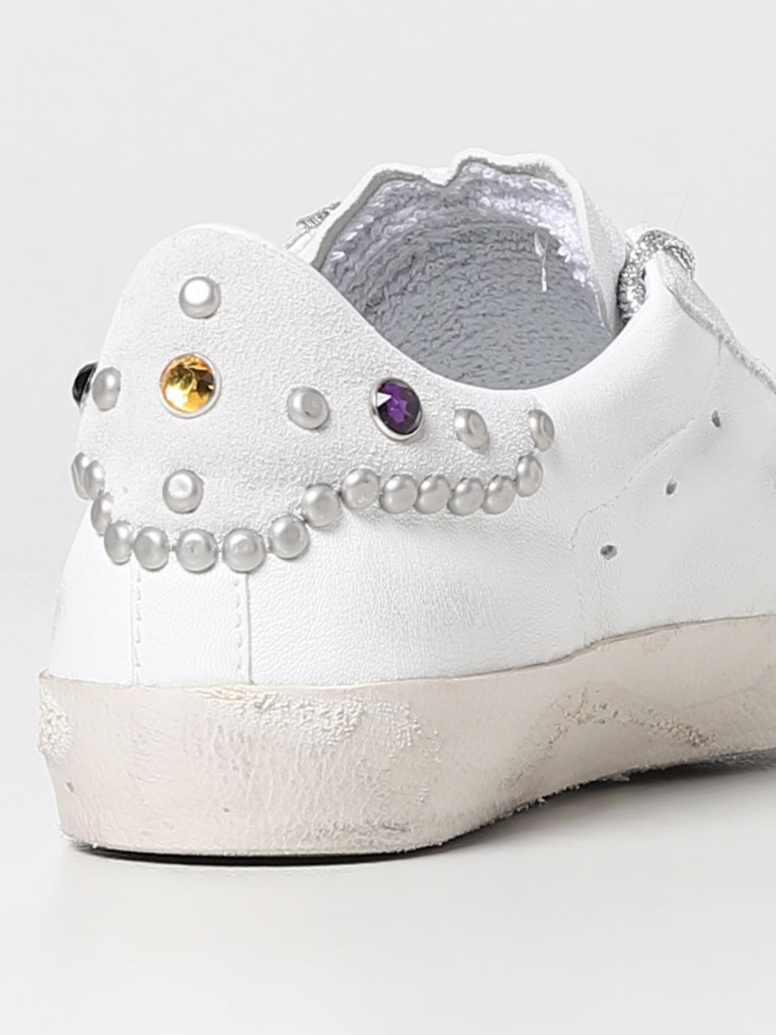 PHILIPPE MODEL SNEAKERS: Sneakers Prsx Philippe Model in pelle, Grigio - Img 3