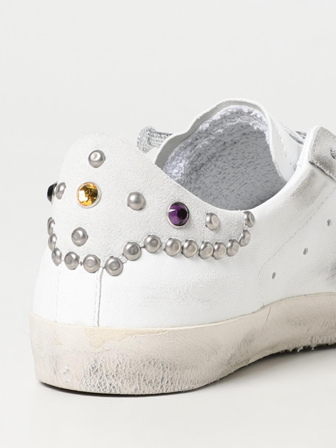 PHILIPPE MODEL SNEAKERS: Sneakers Prsx Philippe Model in pelle, Bianco 1 - Img 3