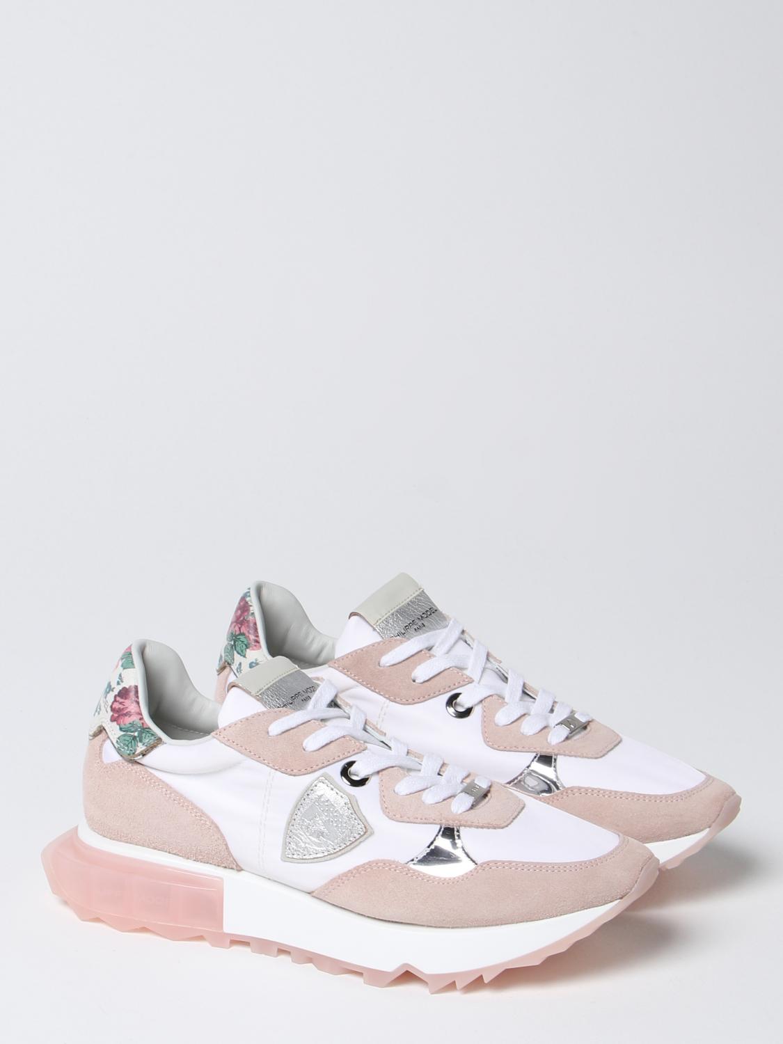 PHILIPPE MODEL ZAPATILLAS: Zapatillas mujer Philippe Model, Blanco - Img 2