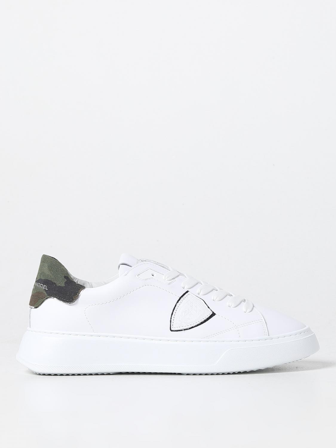 PHILIPPE MODEL SNEAKERS: Sneakers men Philippe Model, Military - Img 1