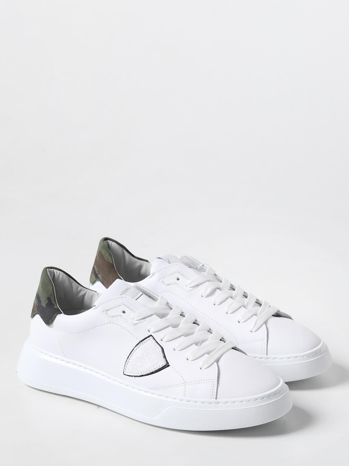 PHILIPPE MODEL SNEAKERS: Sneakers men Philippe Model, Military - Img 2