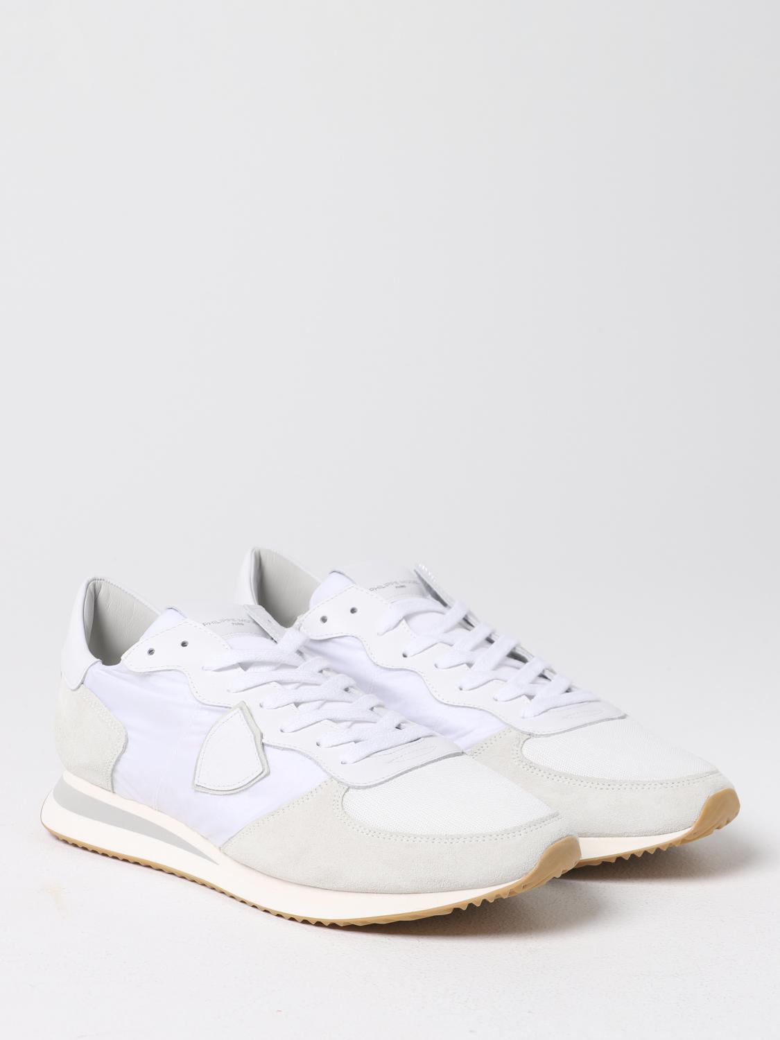 PHILIPPE MODEL SNEAKERS: Sneakers men Philippe Model, White - Img 2