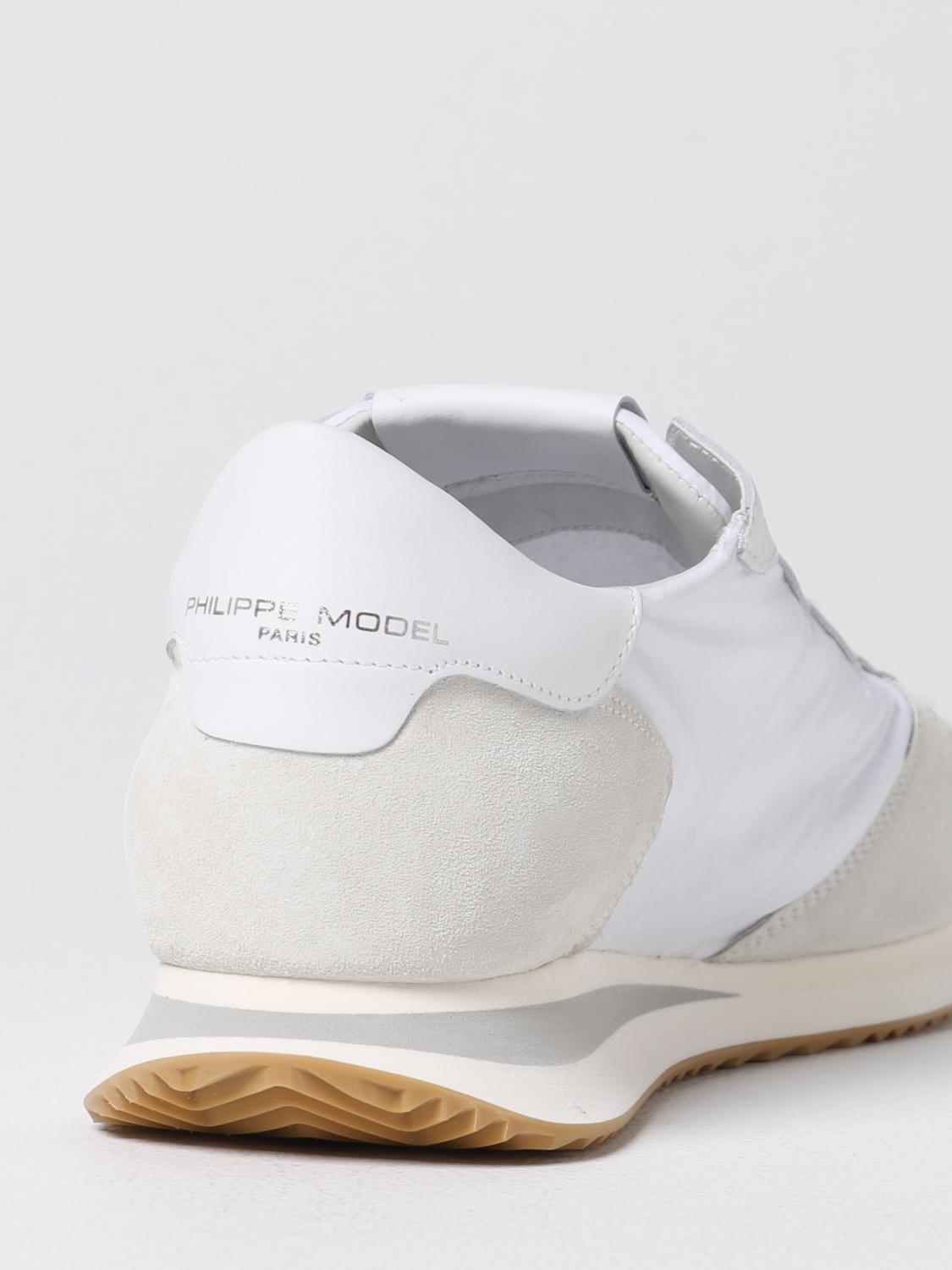 PHILIPPE MODEL SNEAKERS: Sneakers men Philippe Model, White - Img 3