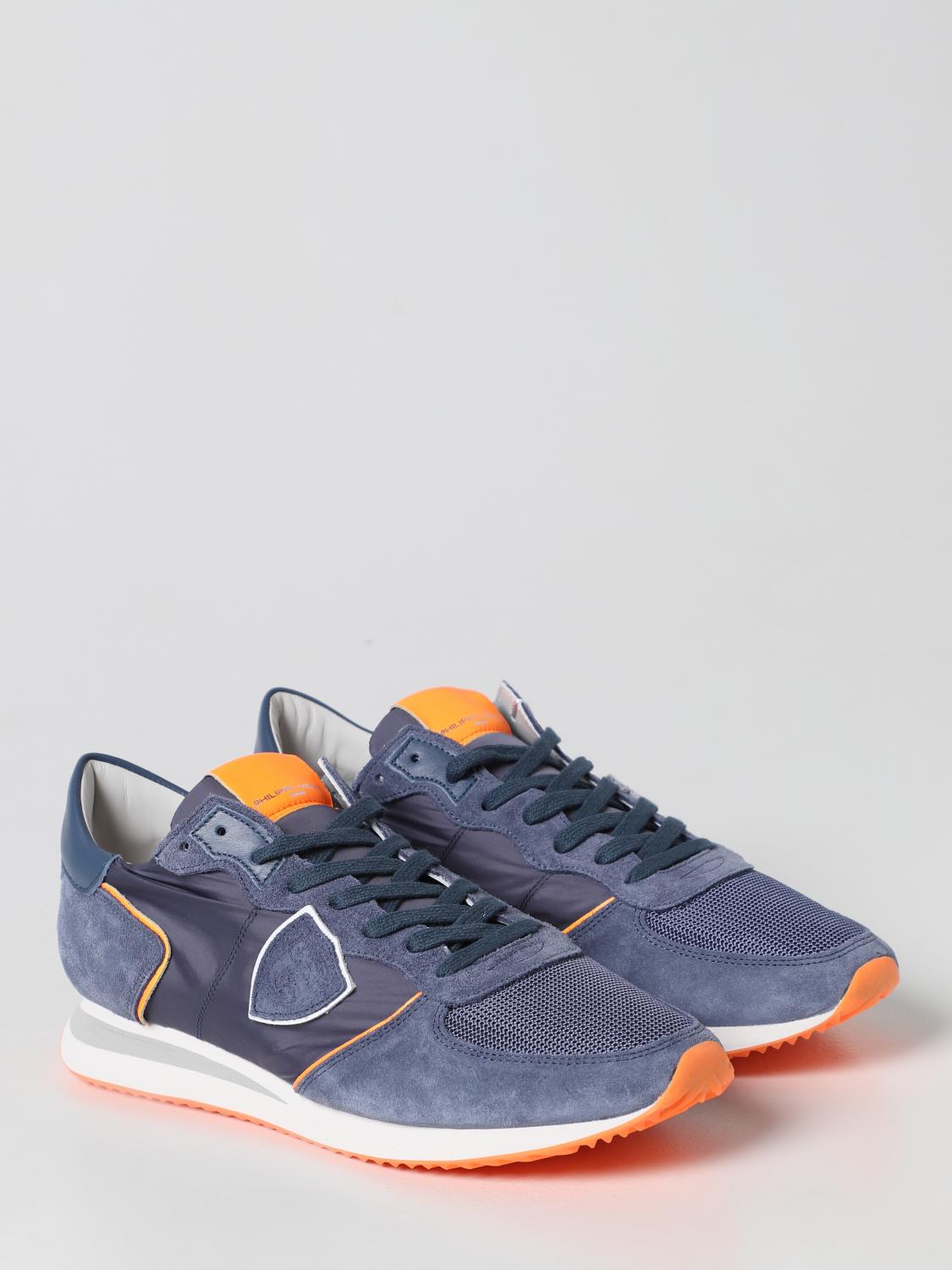 PHILIPPE MODEL TRAINERS: Trainers men Philippe Model, Gnawed Blue - Img 2