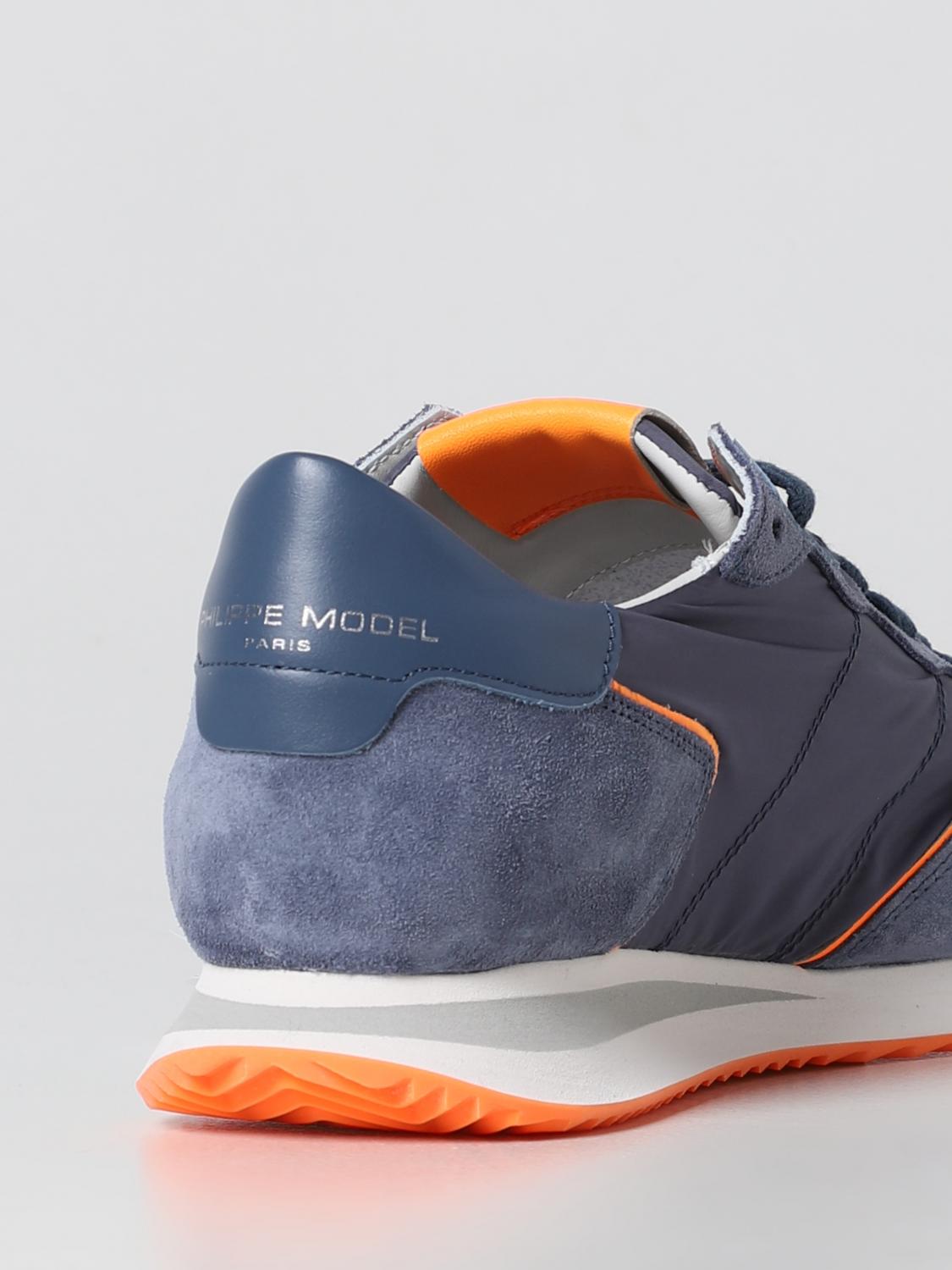 PHILIPPE MODEL TRAINERS: Trainers men Philippe Model, Gnawed Blue - Img 3