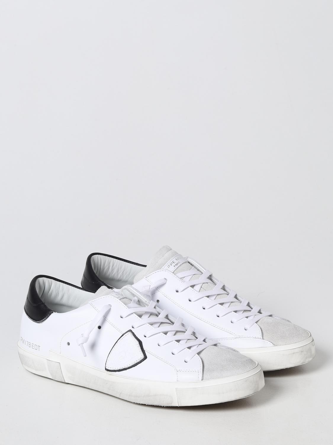 PHILIPPE MODEL SNEAKERS: Sneakers men Philippe Model, White - Img 2