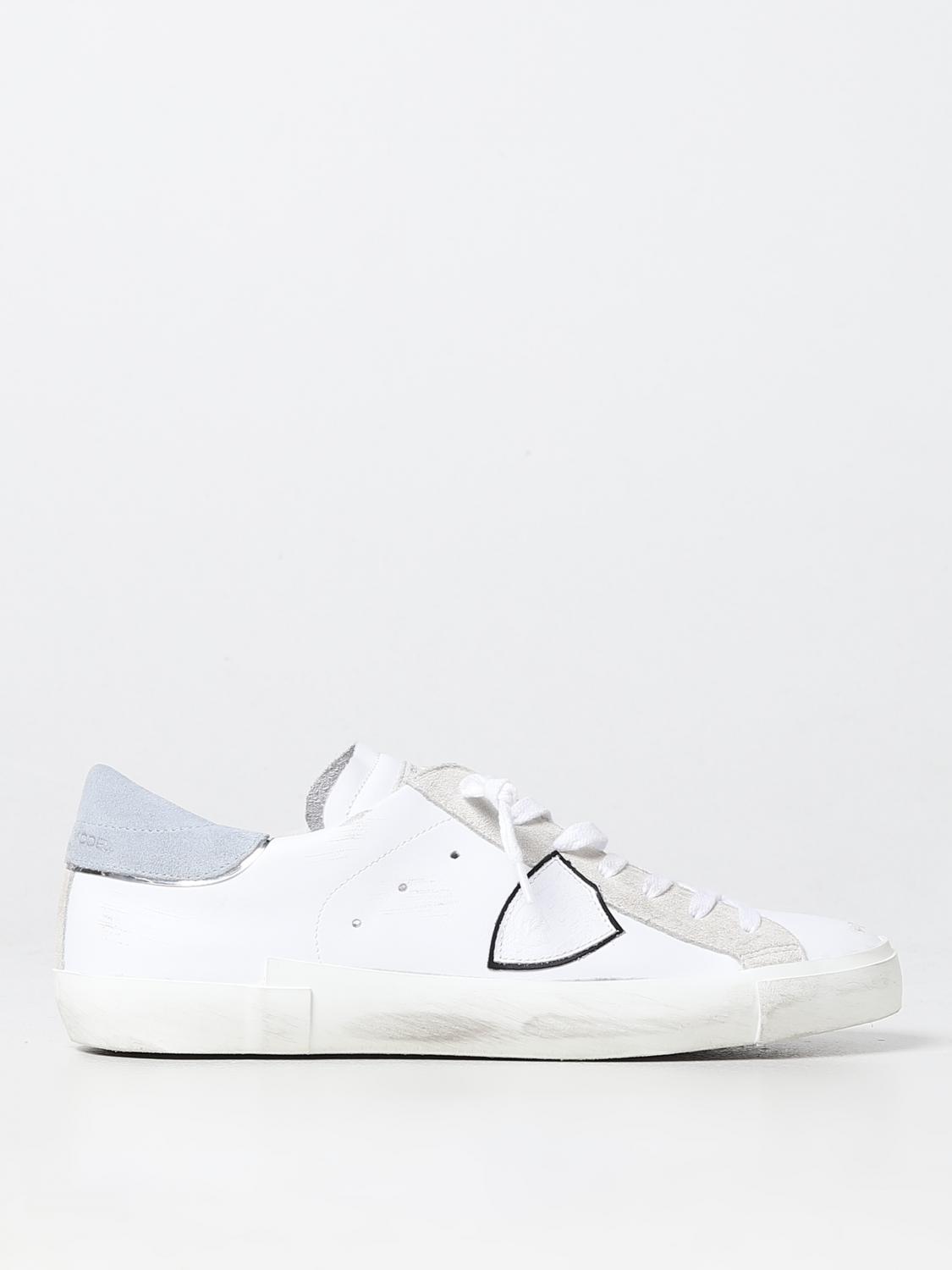 PHILIPPE MODEL SNEAKERS: Sneakers men Philippe Model, Denim - Img 1