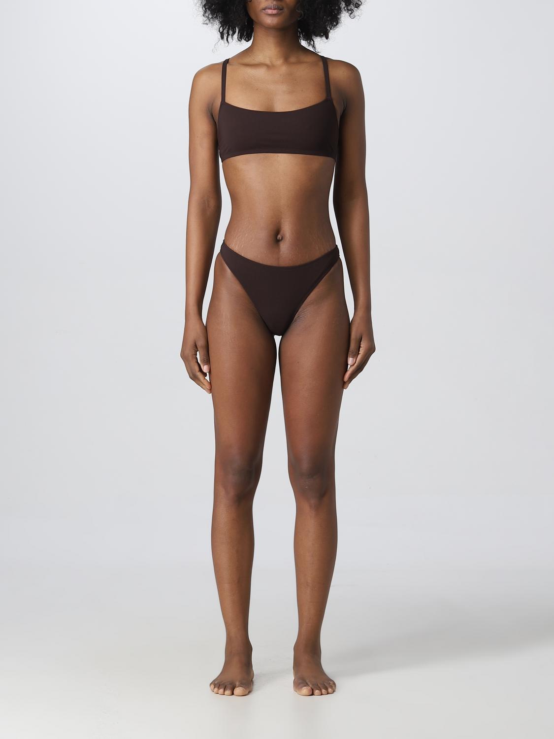 LIDO COSTUME: Costume Lido in lycra, Marrone - Img 1