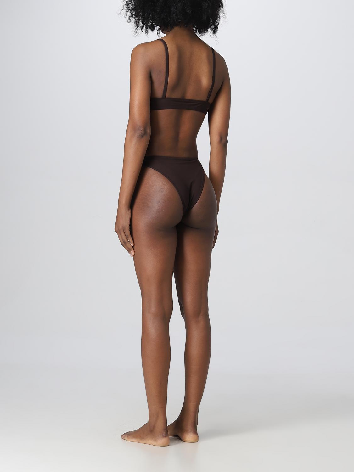 LIDO COSTUME: Costume Lido in lycra, Marrone - Img 2