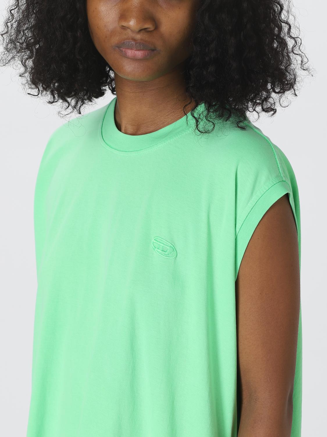 Diesel jersey dress - Green | A088430AIJT | GIGLIO.COM