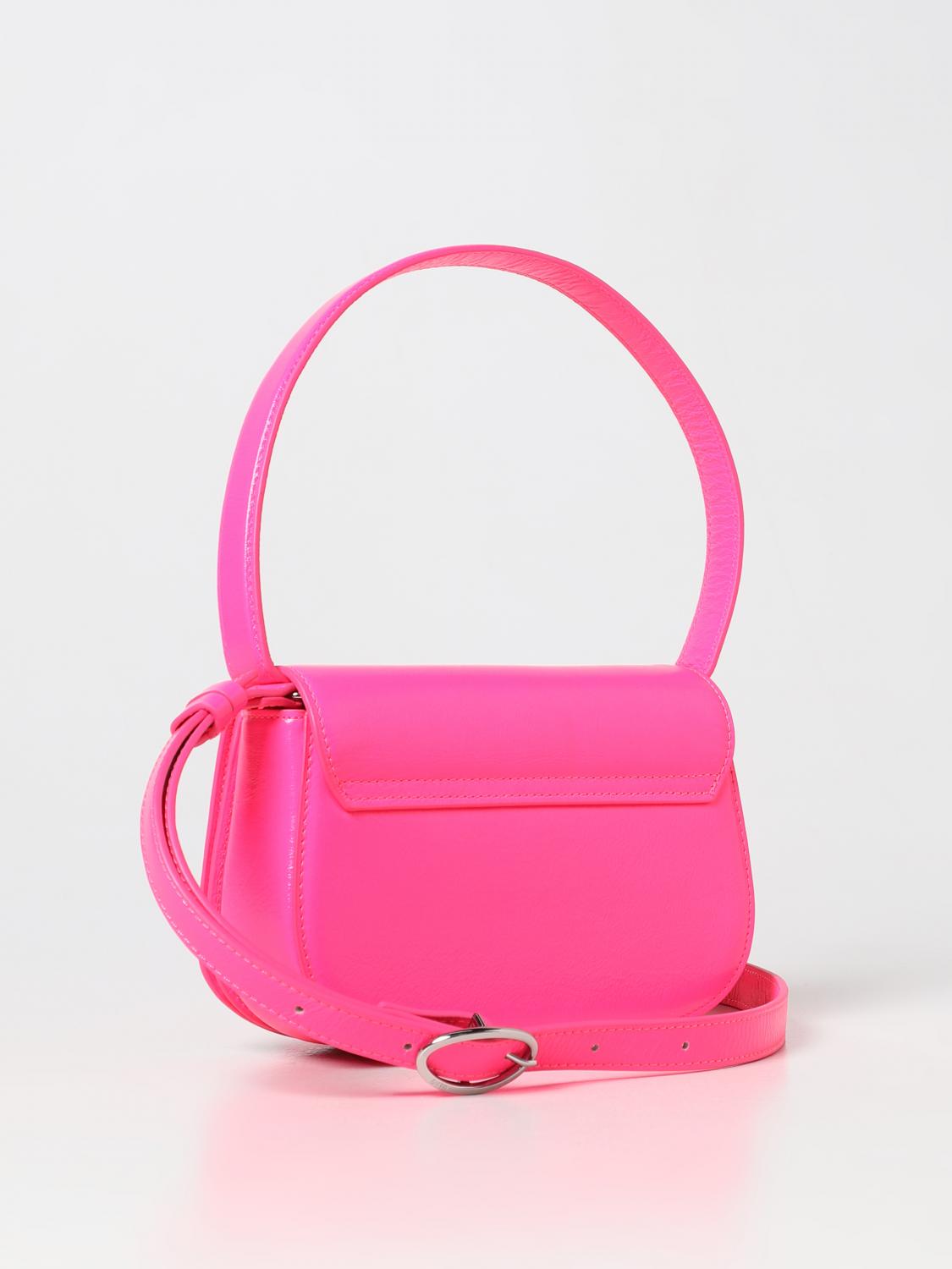 DIESEL MINI BOLSO: Bolso de hombro mujer Diesel, Rosa - Img 2